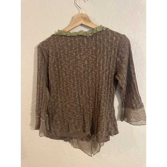 Pretty Angel Y2K Hippie Chic Grunge Lace Top - Picture 9 of 9